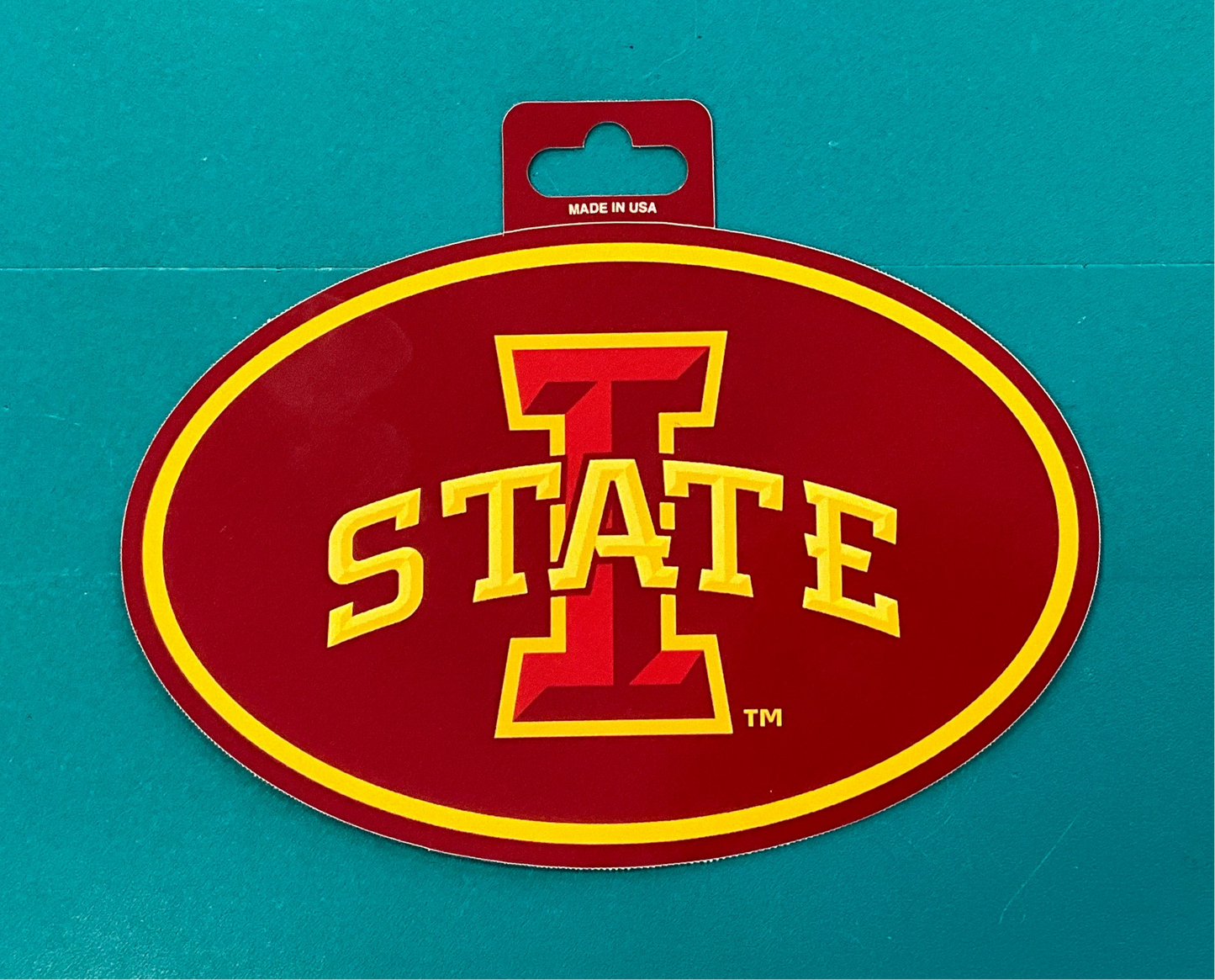 Rico Oval Sticker ISU