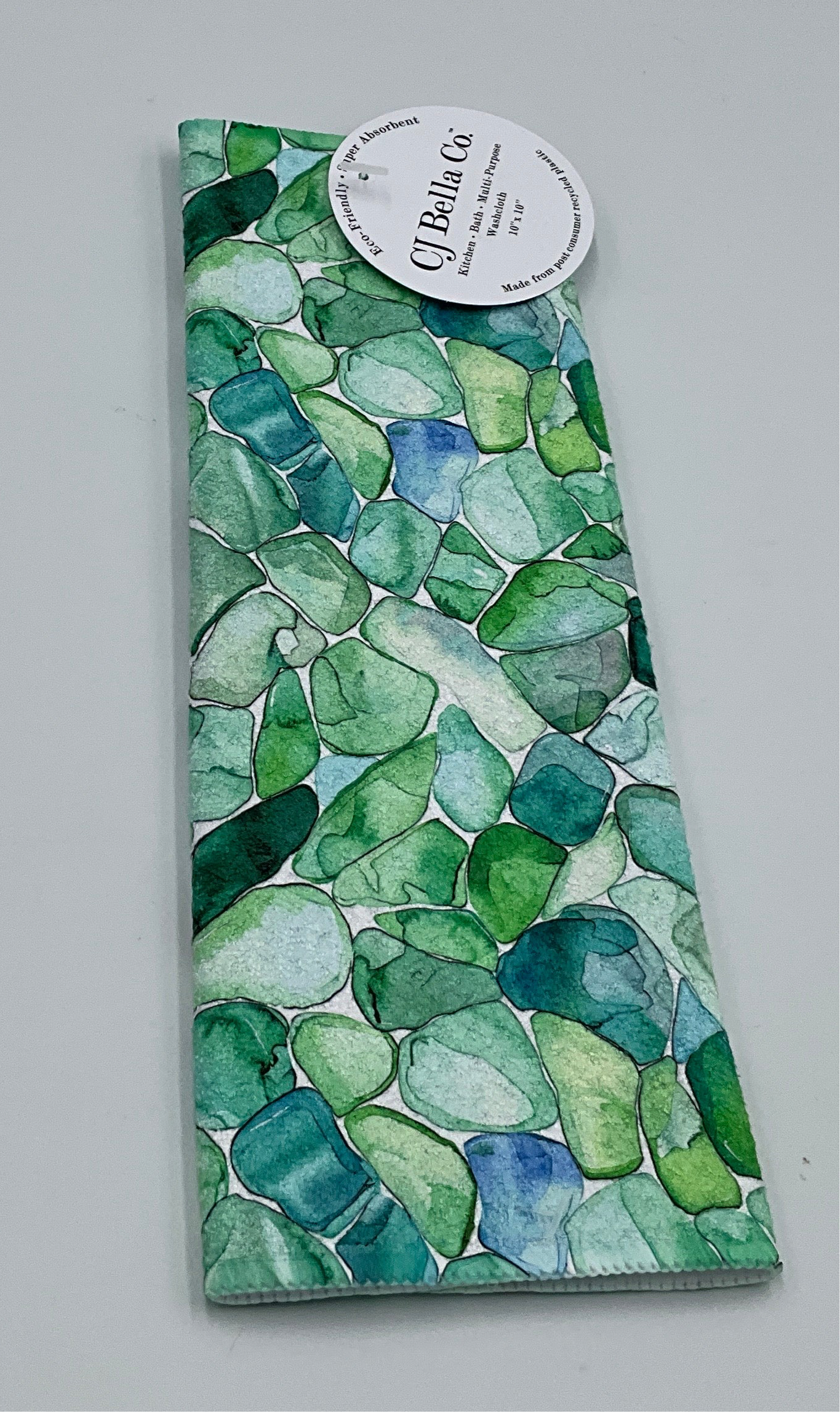 CJB Dish Sea Glass Greens