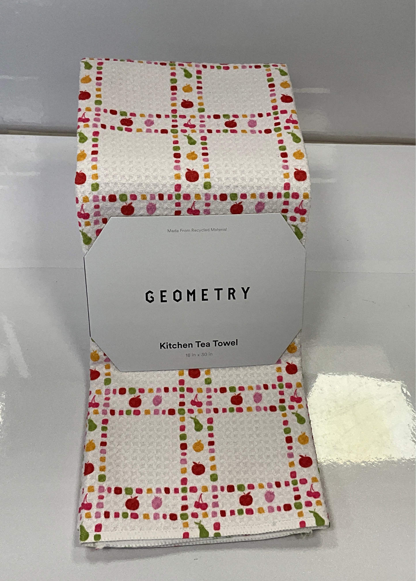 Geom Tea Fruits Plaid