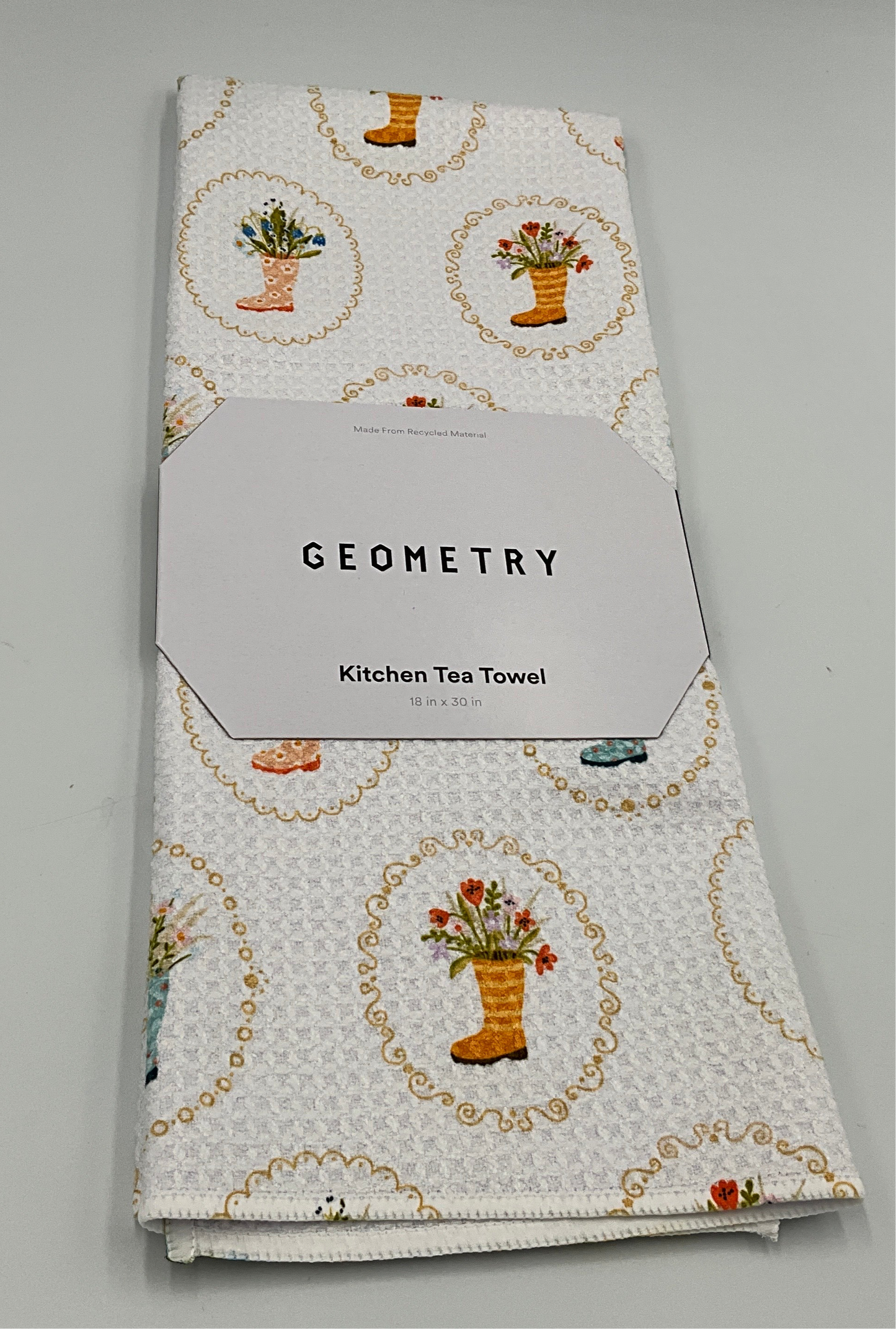 Geom Tea Rainboots Bloom