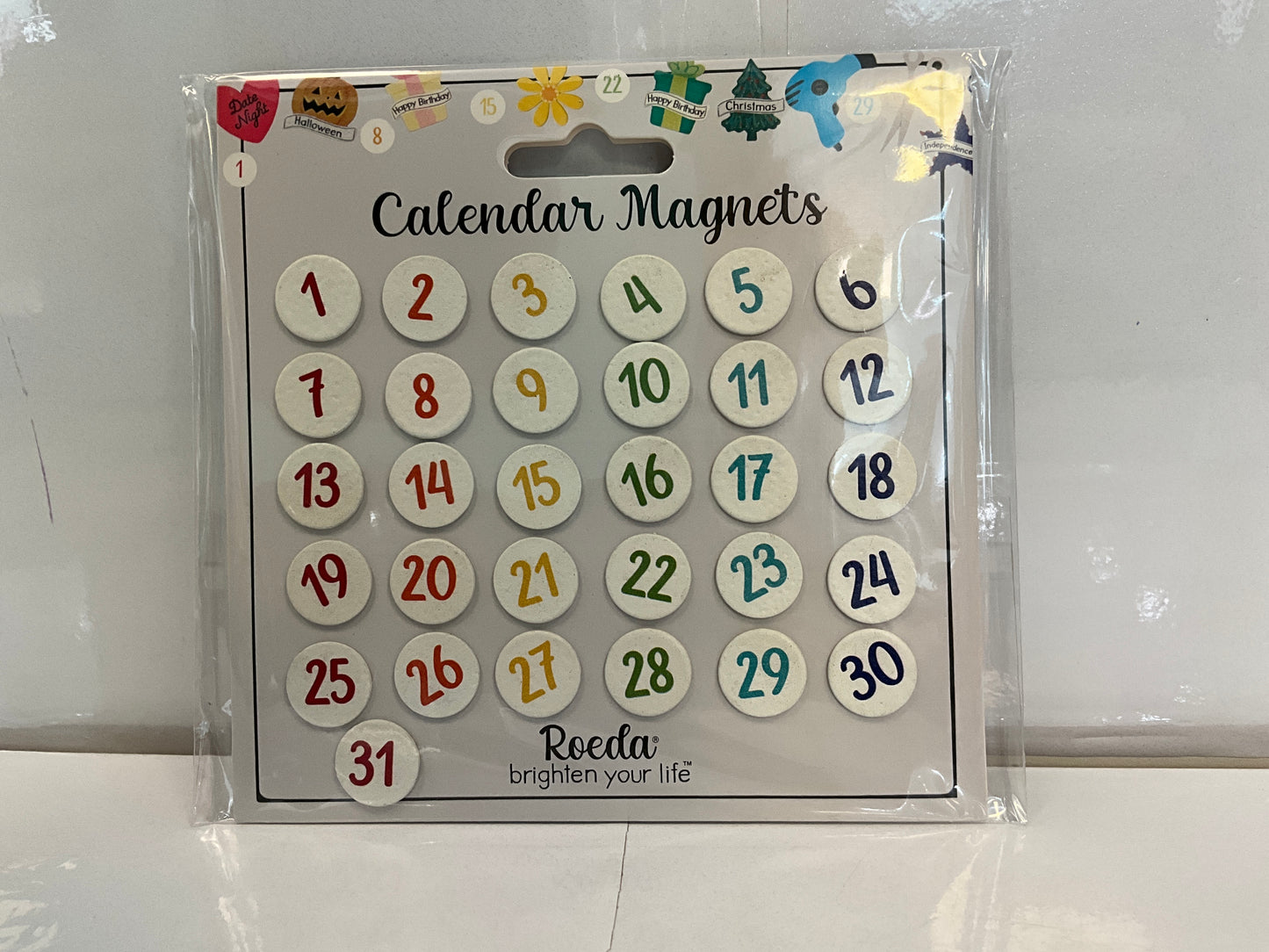Roeda Magnets Calendar Number