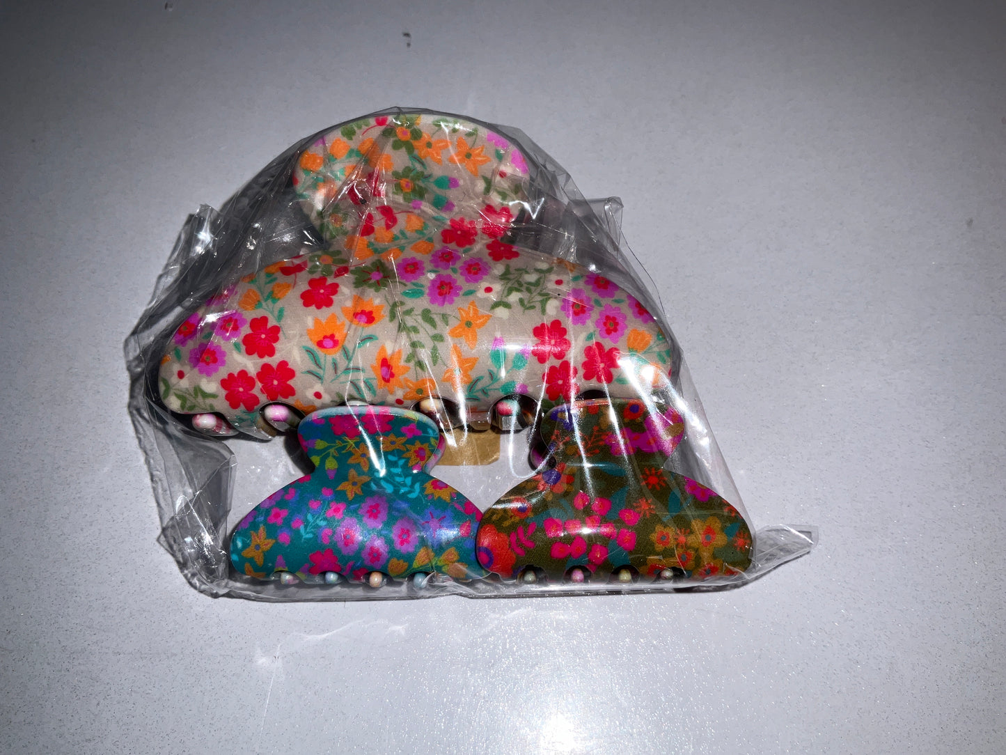 Nat Life Hair Clips Floral