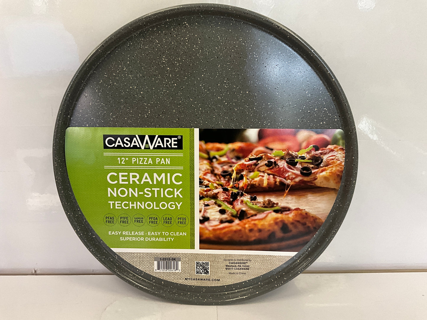 Casa 12" Pizza Pan Silver
