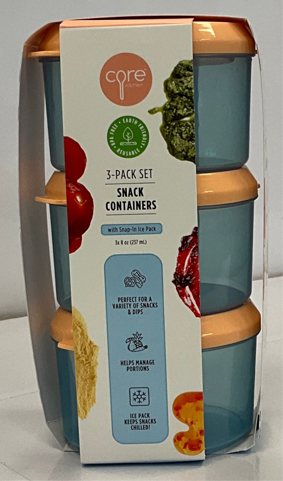 Core 3 Snack Containers