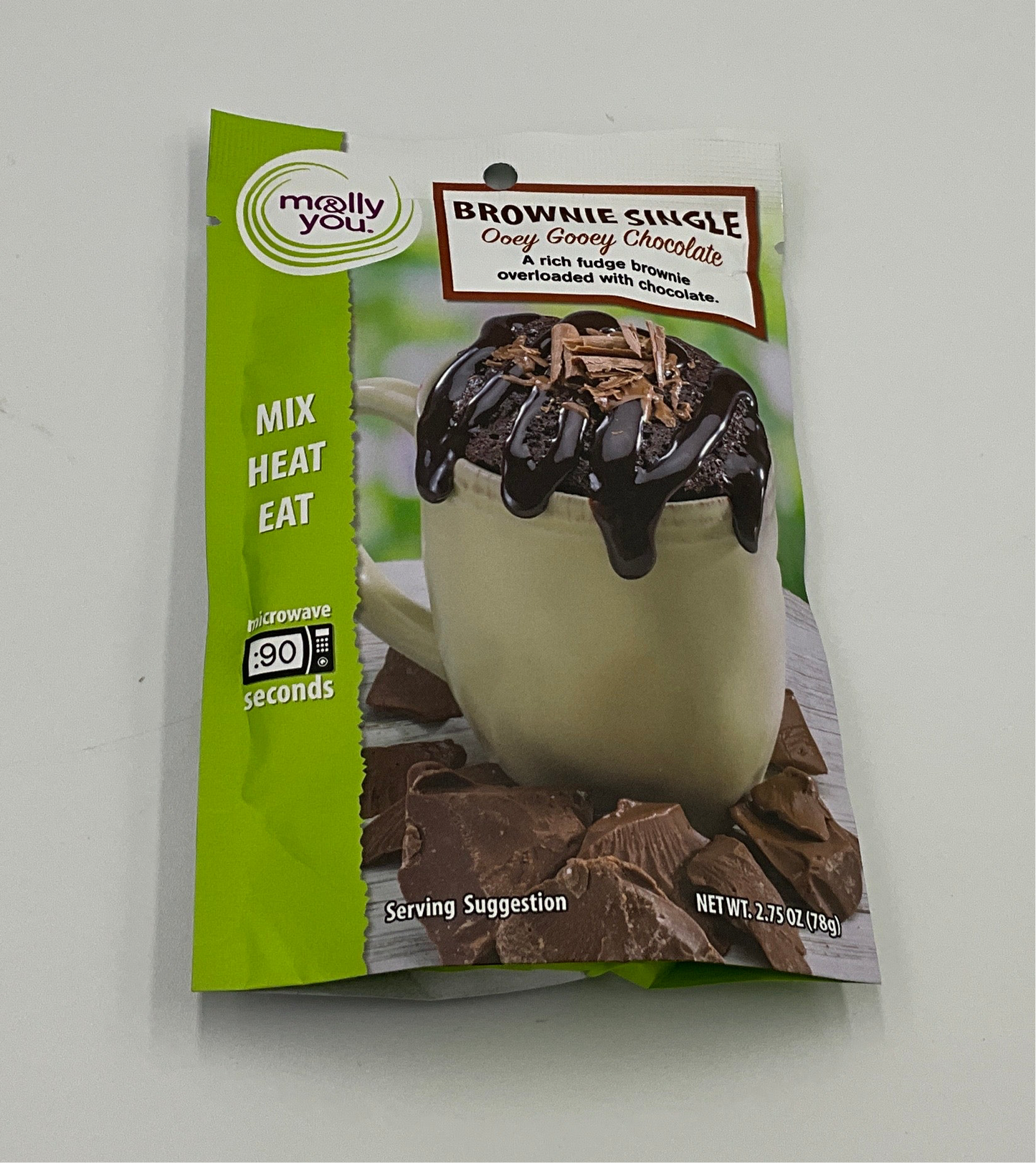 Molly Mug Ooey Gooey Brownie