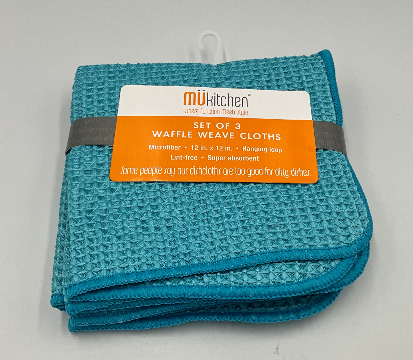 MUK Dish Cloth Set 3 Sea Blue