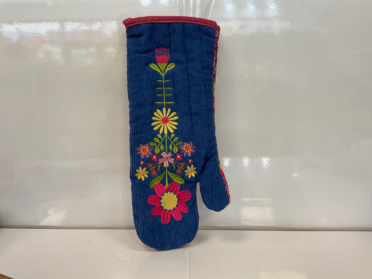 Nat Life Oven Mitt Blue