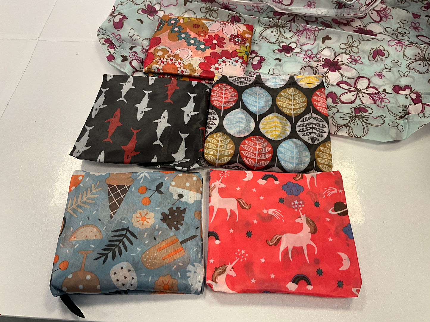 Reusable Bags Patterned -no UPC