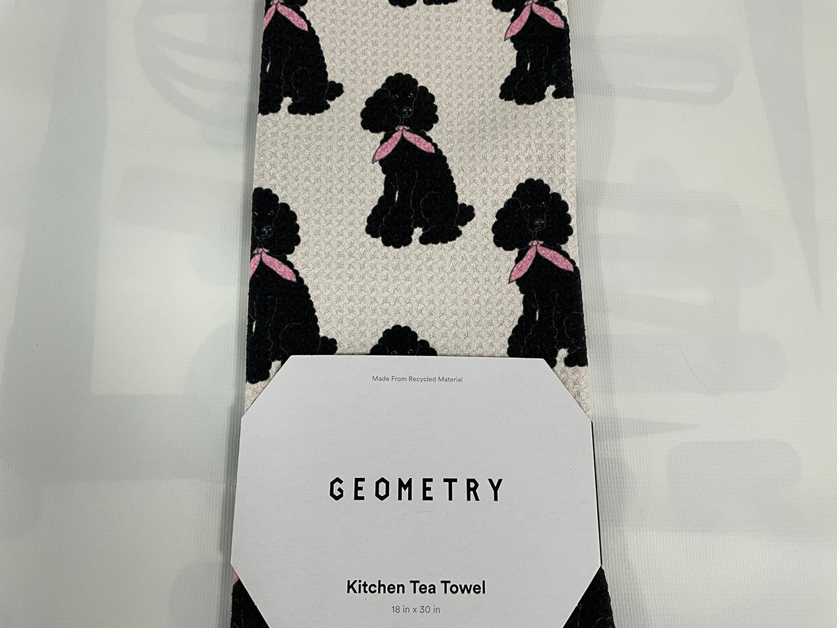 Geom Tea Poodle Parade Black