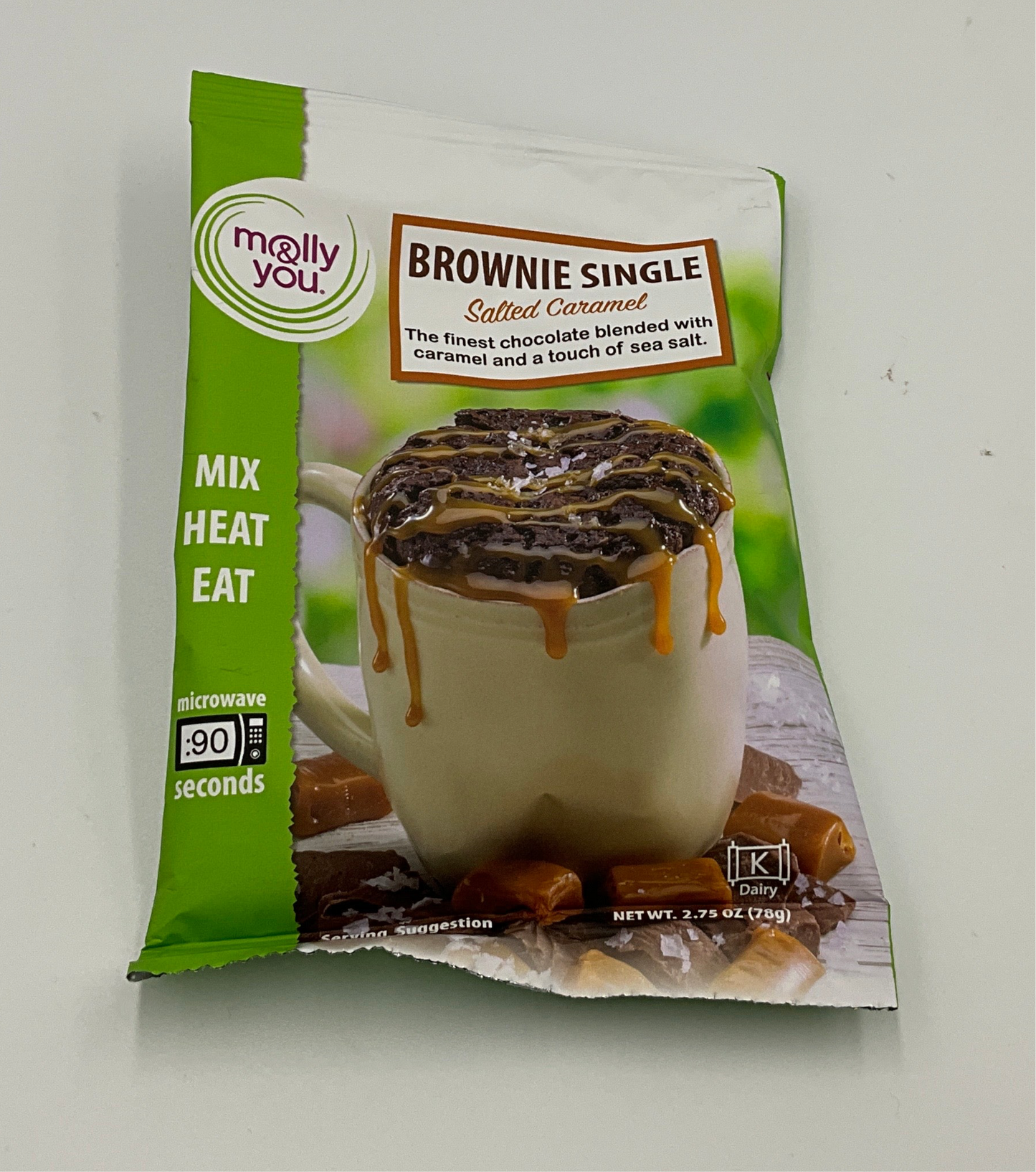 Molly Mug Salted Caramel Brownie