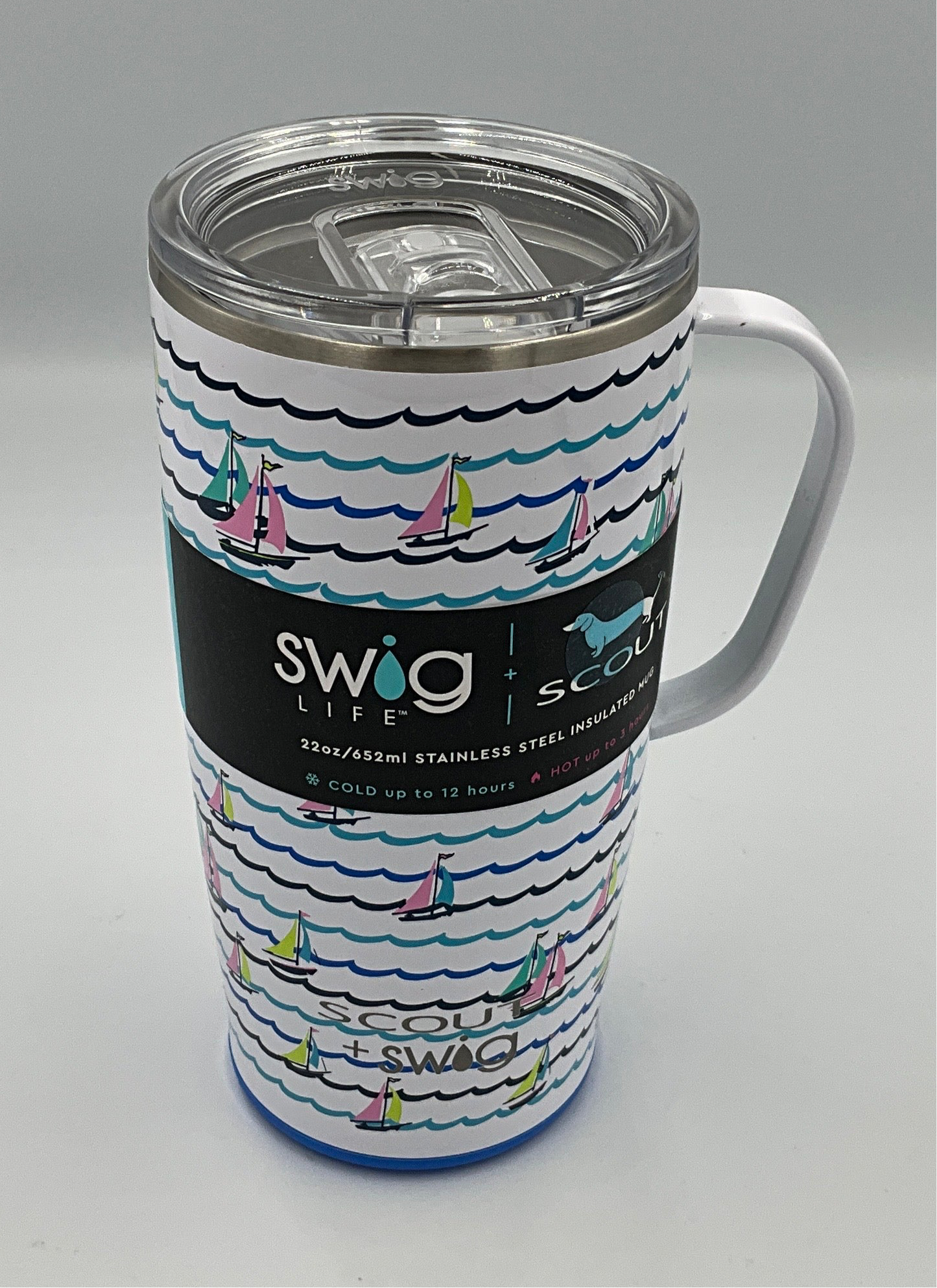 Swig 22oz Mug Boats & Rows