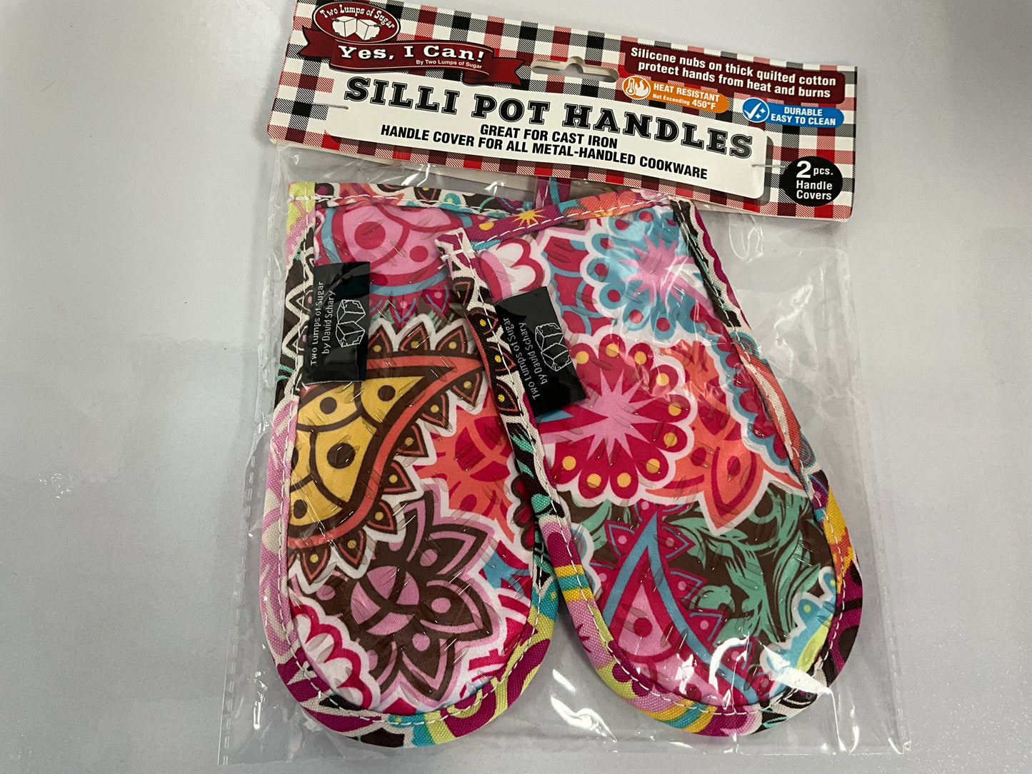 2 Lumps Handles Paisley