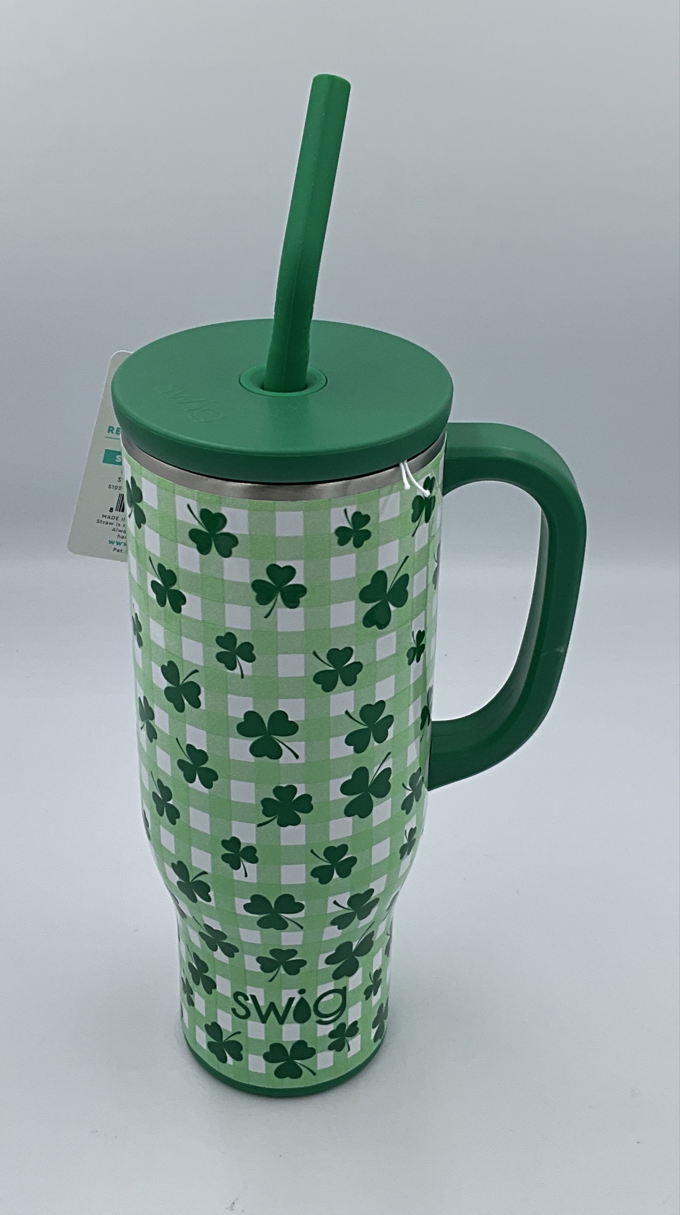 Swig 30oz Mug Shamrock Block