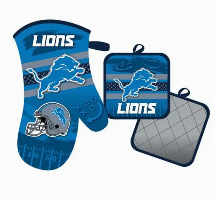 Mojo Oven Mitt Set Lions