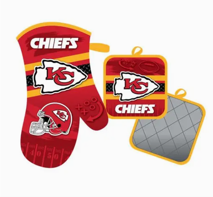 Mojo Oven Mitt Set Chiefs