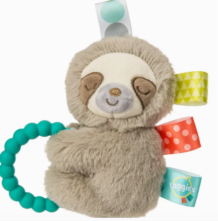 Mary Sloth Rattle Teether