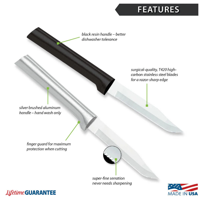 Rada Serrated Paring Knife