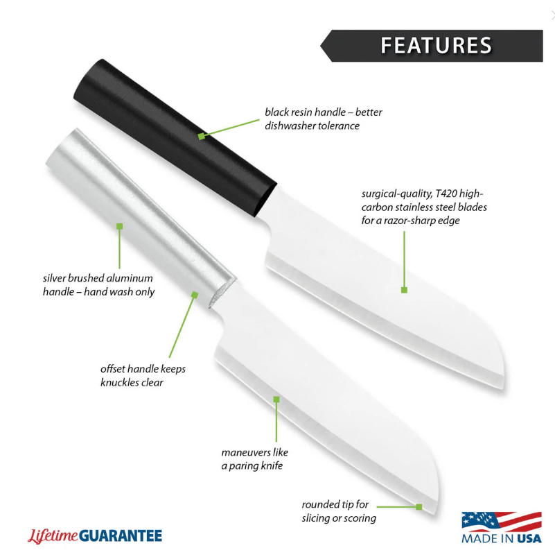 Rada Cooks Utility Black Handle
