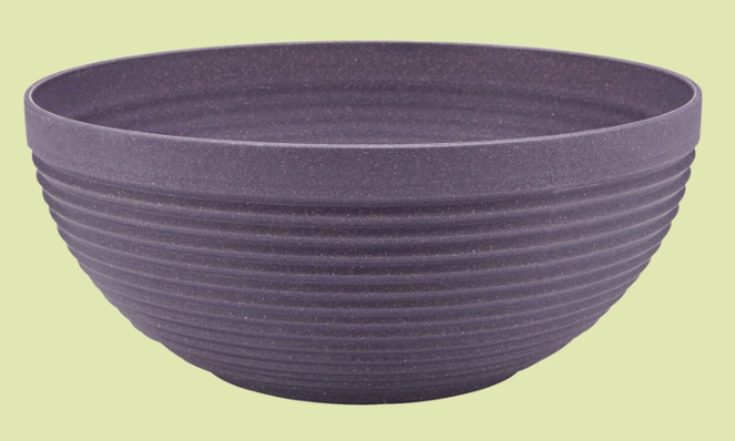 Maple 12" Bowl Eggplant