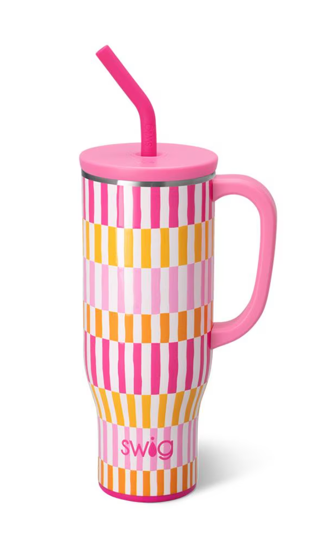 Swig 30oz Mug Sherbet Stripe