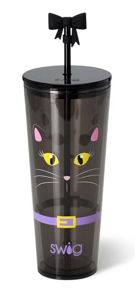 Swig 24oz Tumbler Boo Black Cat