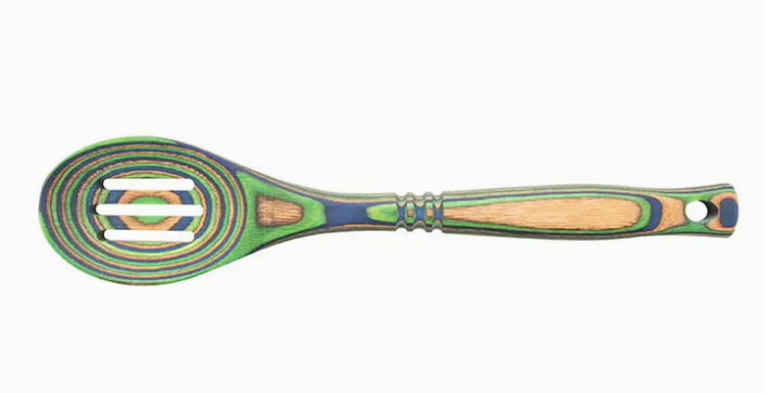 Pakka Slot Spoon Peacock
