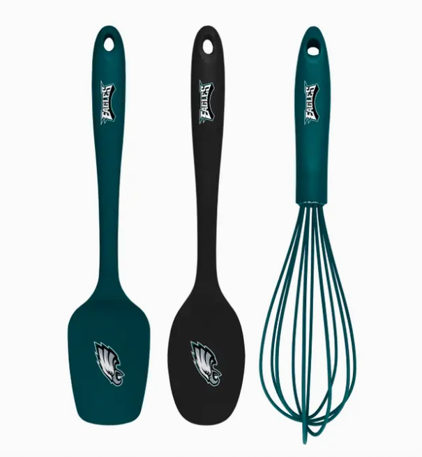 Eagles 3pc Utensils