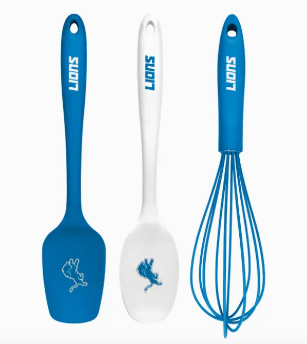 Lions 3pc Utensils