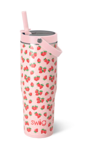 Swig 30oz To Go Strawberry Short