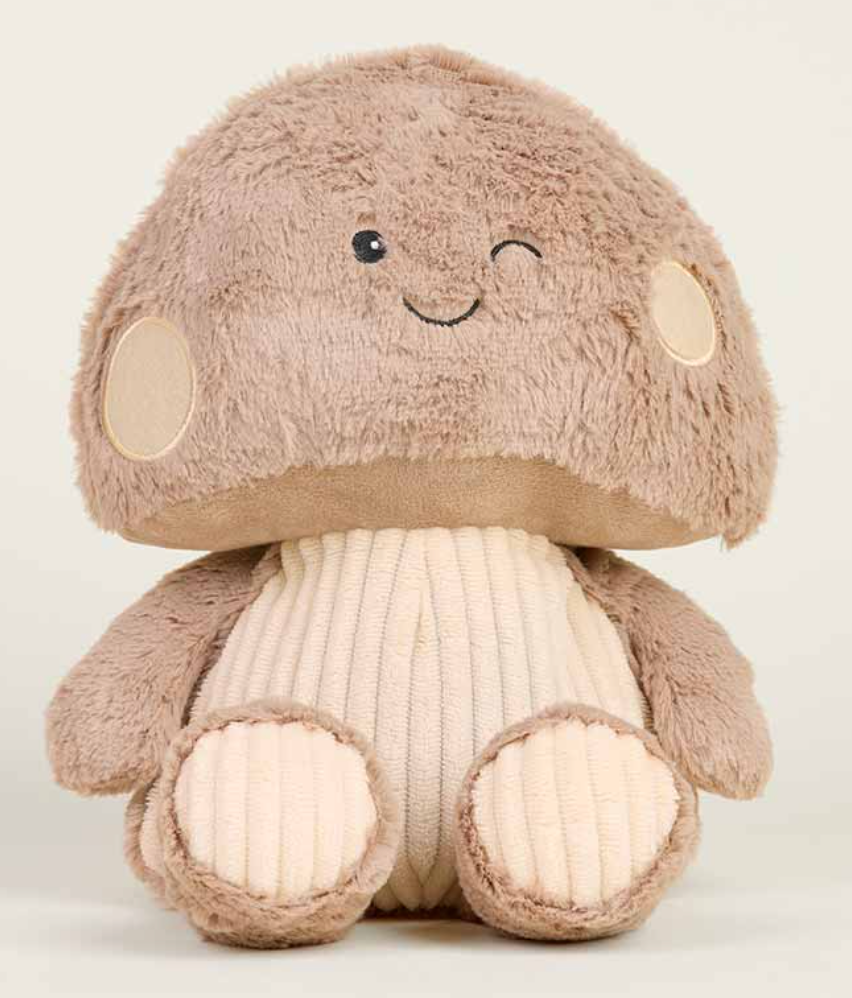 Warmies Toadstool Brown