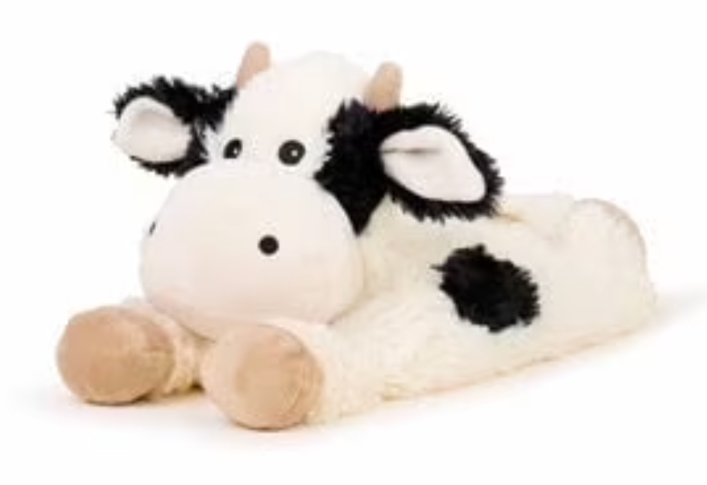 Warmies Cow Laying Down