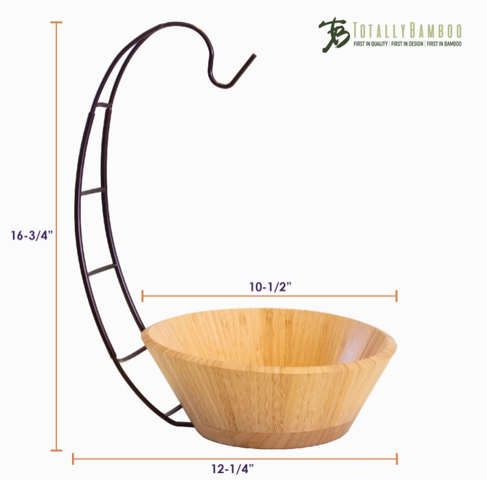 TBam Banana Hanger + Bowl