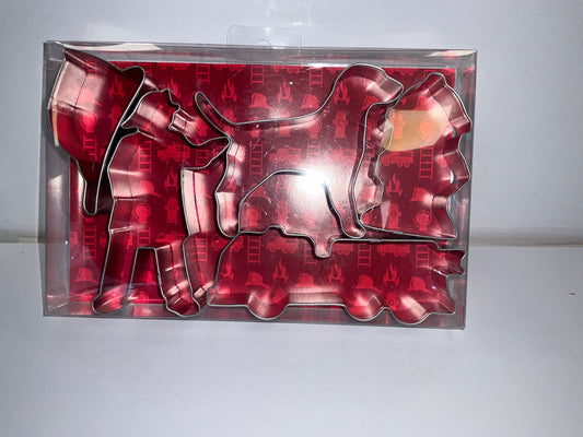 R&M Cookie Cutters Fire Truck Set