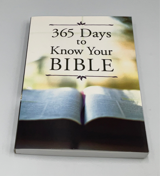 Barbour 365 Days To Know Your Bible