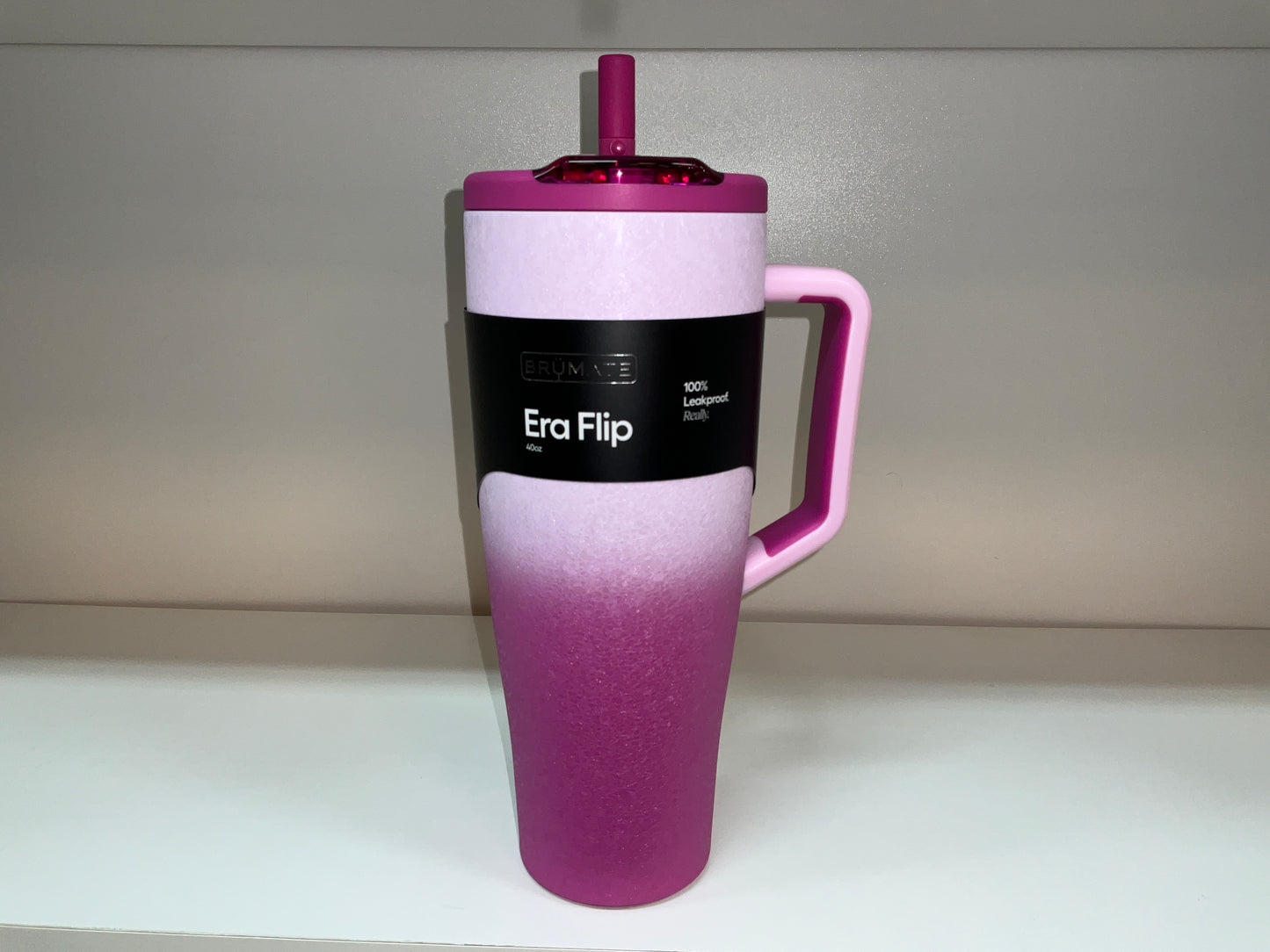 Brum Era Flip 40oz Mug Frosted Rose