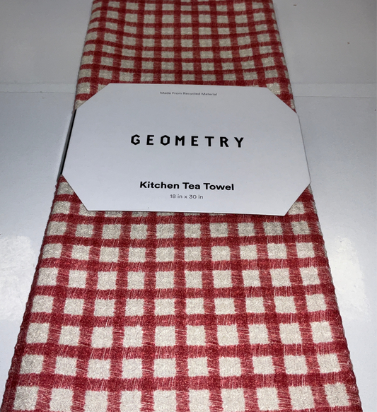 Geom Tea Fireside Plaid Red