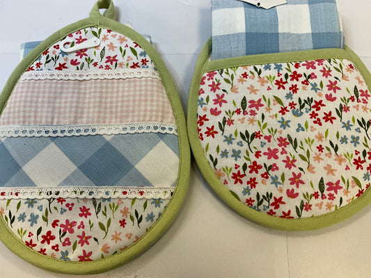 DII Potholder Set Spring Egf