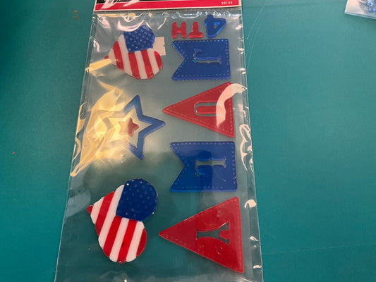 CHC Gel Clings July 4