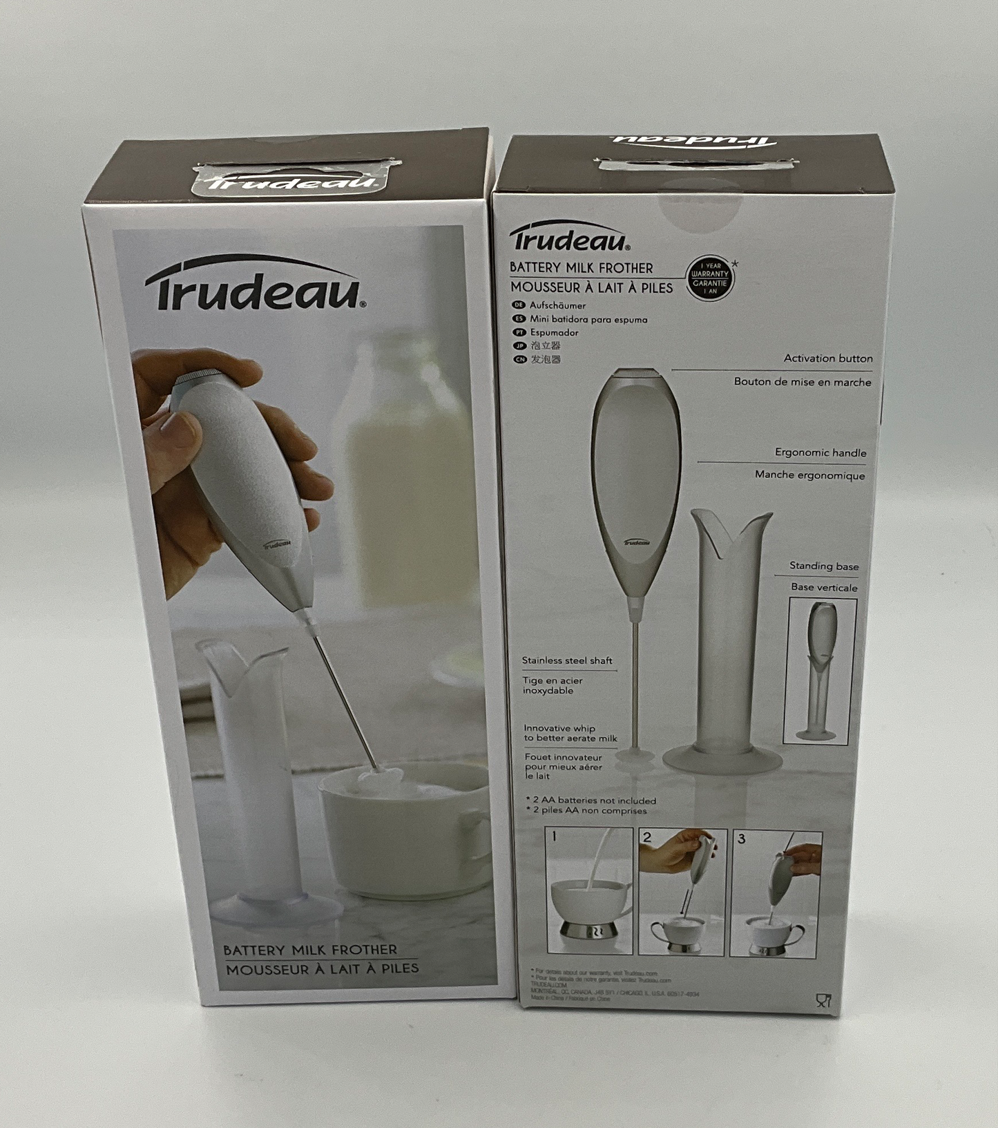 Trudeau Battery Milk Frother