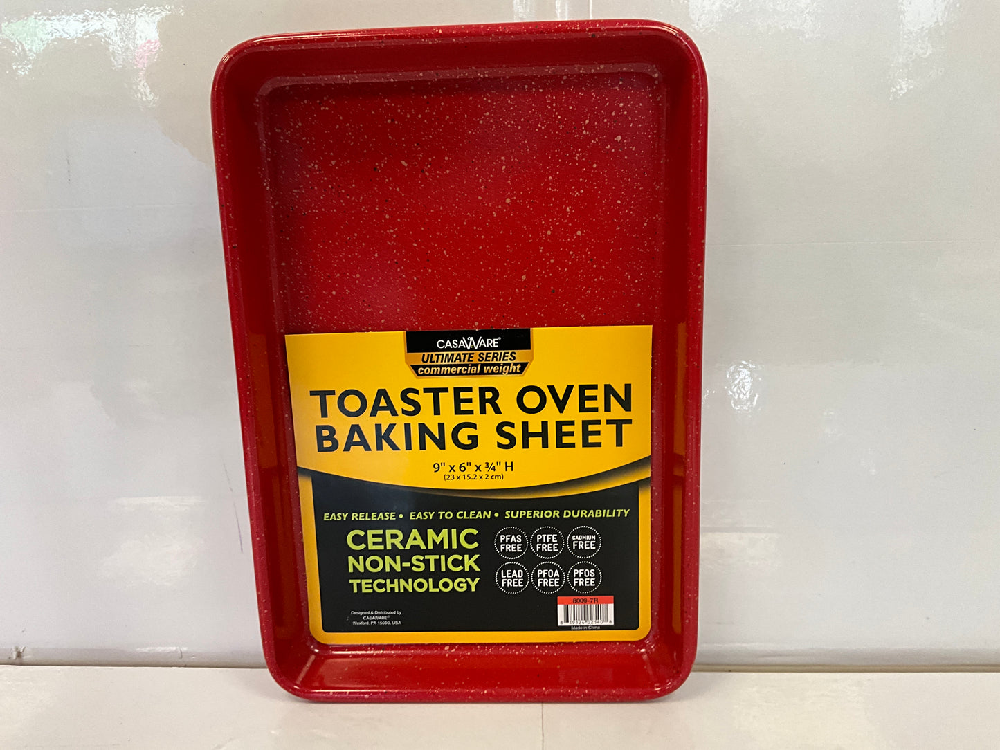 Casa Toaster Oven 9x6 Red