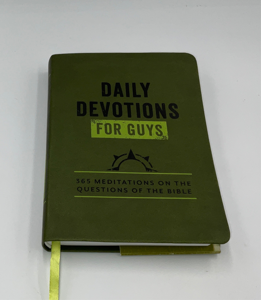 Barbour Devotions Guys