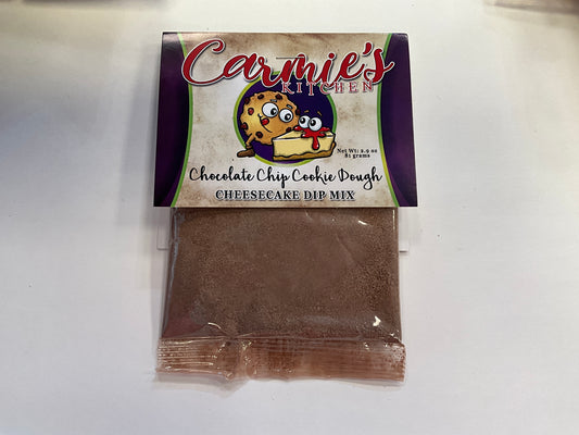 Carmie Cheesecake Dip Choc Chip Cookie Dough