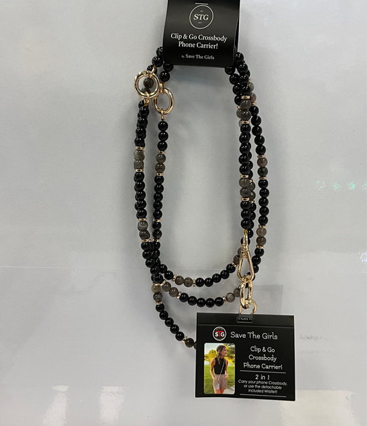 STG Beaded Black & Gold