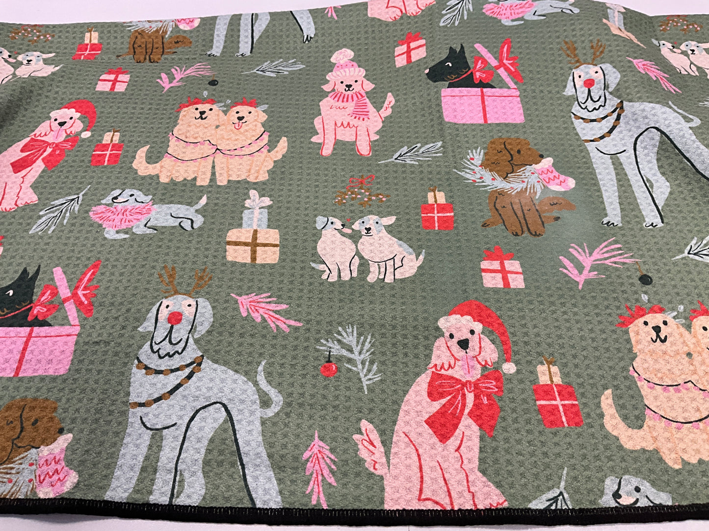 Geom Dog Towel Christmas Doggos