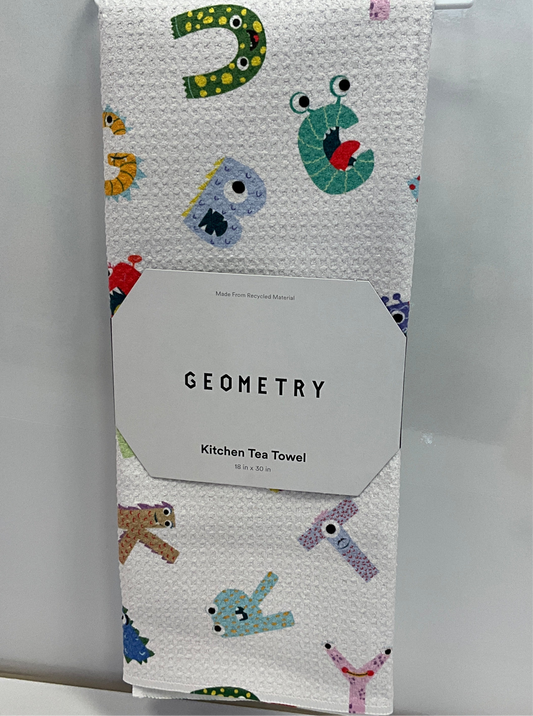 Geom Tea Alphabet Monsters