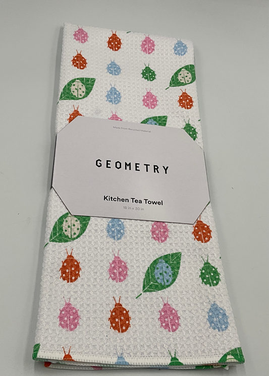 Geom Tea Ladybug Leaf