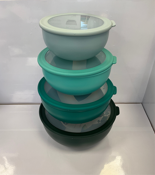 Core 8pc Bowl Set Green Teal