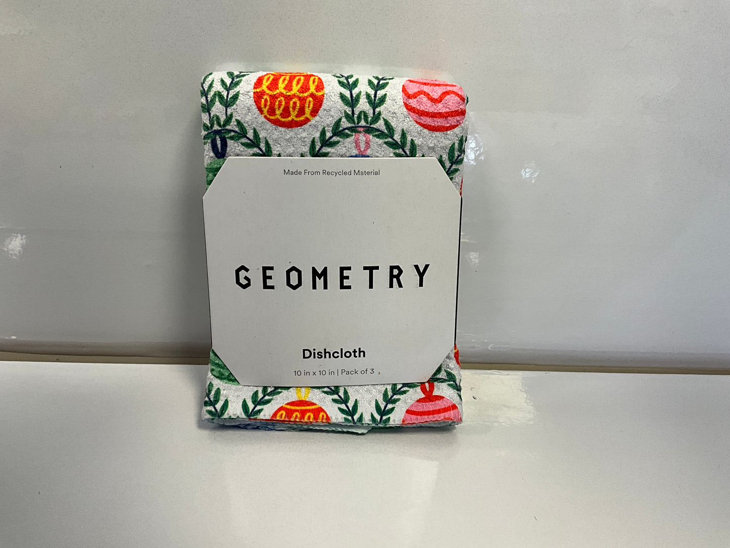 Geom Dish Christmas Ornaments