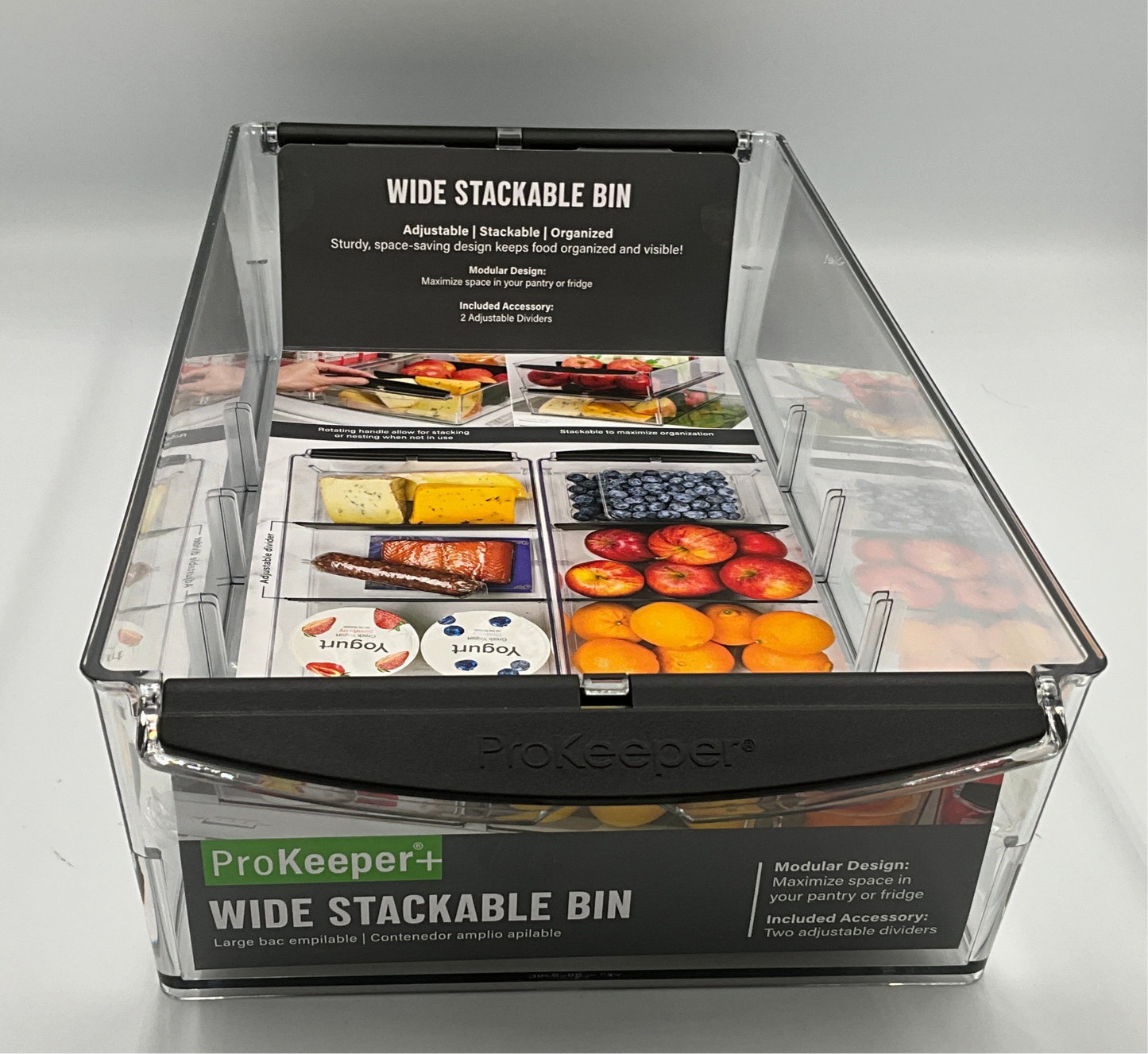 Prog Stackable Bin Wide