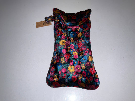 Nat Life Glasses Case Puffy Blue Velvet